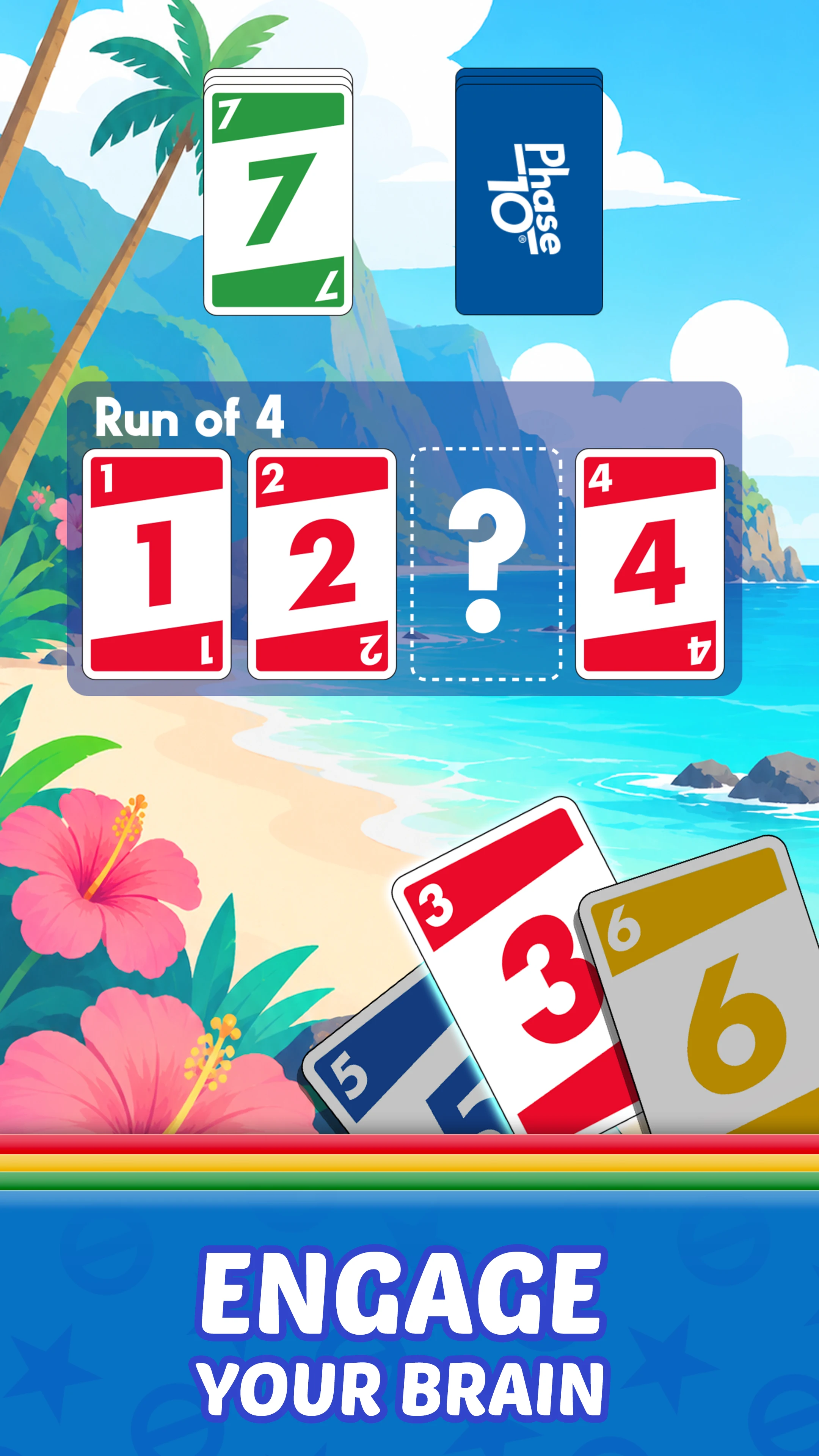 Phase 10: Casual Card Game screenshot